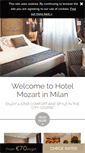 Mobile Screenshot of hotelmozartmilan.com
